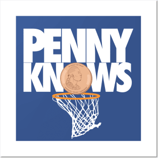 Memphis Tigers Basketball Penny Knows Design Posters and Art